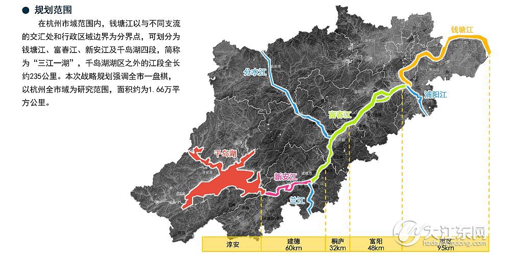 杭州拥江发展草案正式公布,大江东核心区及桥头堡列入一级发展地区,副