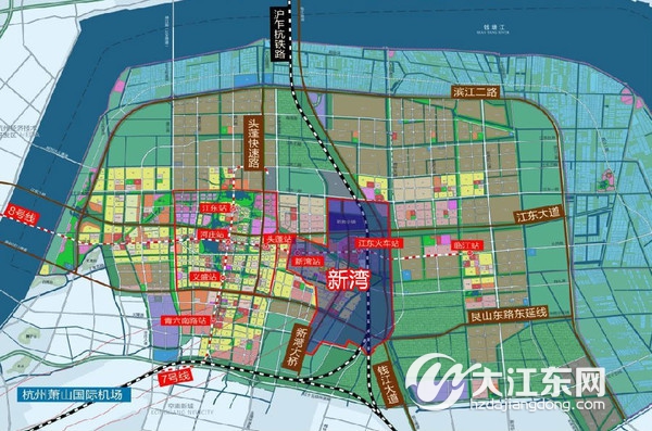 江东客运站位置西移?新规划显示在头蓬快速路